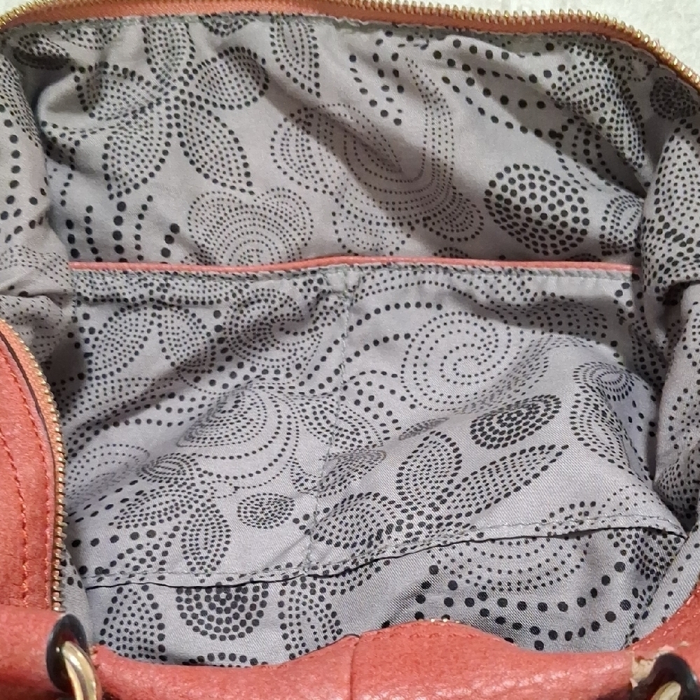 Moda Luxe Terracotta Shoulder Bag - Picture 5 of 10